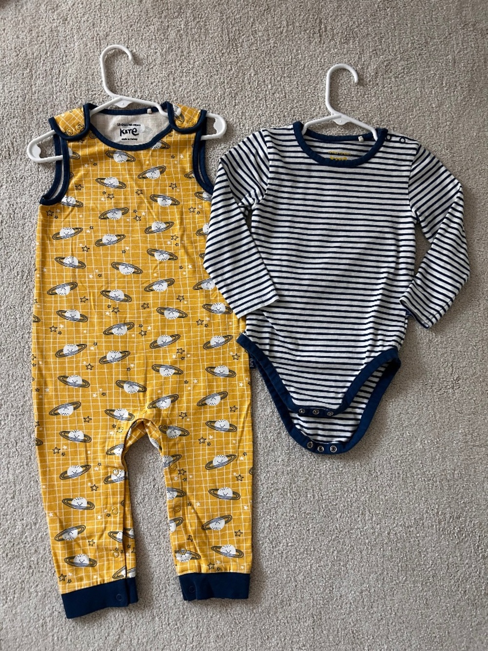 Kite Organics 18-24m romper overalls and onesie outfit